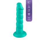 Playhouse Spiral Tease Dong – liquid silicone spiral dildo – S — Photo 5