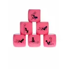 Zabawka-Kostka Miłości 25mm RÓŻOWA - 1 sztuka Foto 1