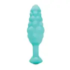 b-Vibe Texture Plug Bump anaaltapp – 12 cm – Roheline — Foto 3