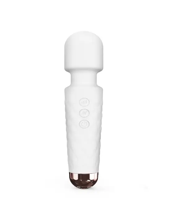 Marc Dorcel Mini Wanderful vibrators – 15.5 cm (6.1″) – balts