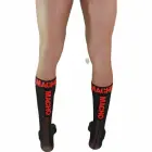 Macho Thin Socks Black/Red – One Size — Photo 2