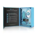 b-Vibe Rimming Petite anālais spraudnis – 12.5 cm – Zils — Foto 10