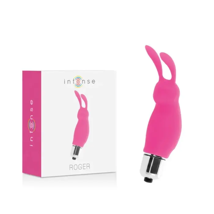 Intense Roger Rabbit Rosa kompaktne stimulaator – 9 cm – roosa