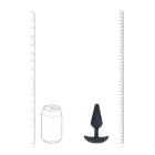 Classic vibreeriv anaaltapp – 12.5 cm x 3.3 cm – Must — Foto 6