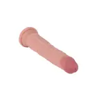 TOYJOY Prabangus dviejų sluoksnių dildo – 25.5 cm (10″) – kūno spalva — Nuotrauka 7