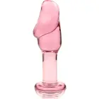 Ibiza Nebula Series Model 6 stiklinis analinis kištukas – 12.5 cm (4.9″) – Rožinis — Nuotrauka 4