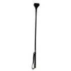 Sportsheets The Seducer Y-kujuline nahast piitsake 66cm – must — Foto 1