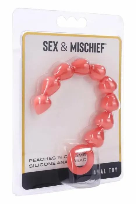 Peaches 'N Creame Silicone Beads – 9-stage system – black – beads 1–2 cm