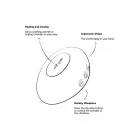 Temp sildošais un dzesējošais vibrators – 16 cm (6.3″) – oranžs Foto 9