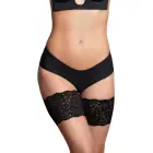 Bye Bra Lace Anti-Friction Thigh Bands – Black – L — Photo 2