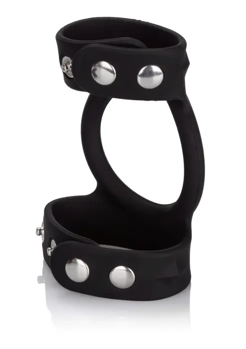 Silicone Tri-Snap C & B Cage – Black