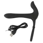 Black Velvets Couples Vibrator – Black — Photo 10