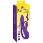 Sweet Smile triušio vibratorius su G taško ir analiniu stimuliatoriumi – 23 cm (9″) — Nuotrauka 1