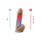 Silex-D Model 1 realistiškas dildo – 21.5 cm (8.5″) – Rožinis — Nuotrauka 6