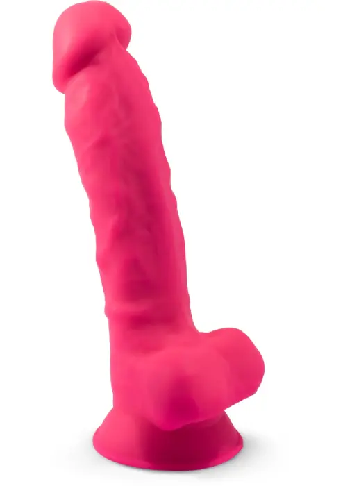 Silex-D Model dildo – 18 cm (7″) – Rozā