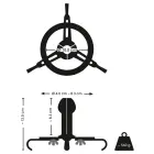 Fetish Collection Anal Deluxe – 12.5 cm – Metall Photo