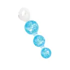 ToyJoy Crystal Trio anālais spraudnis – M – Zils — Foto 5