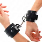 KINK регулируемые кожаные фиксаторы для запястий – чёрные — Фото 4