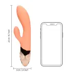 Силиконовый кролик-вибратор Ultra Soft – 18 см (7″) – оранжевый — Фото 10