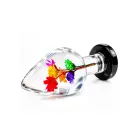 Bloomé by TOYJOY Everlasting Bloom – dervos analinis kaištis su tikromis gėlėmis – M — Nuotrauka 4