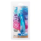 Twisted Love keerdus dildo – 18 cm (7.1″) – sinine — Foto 3