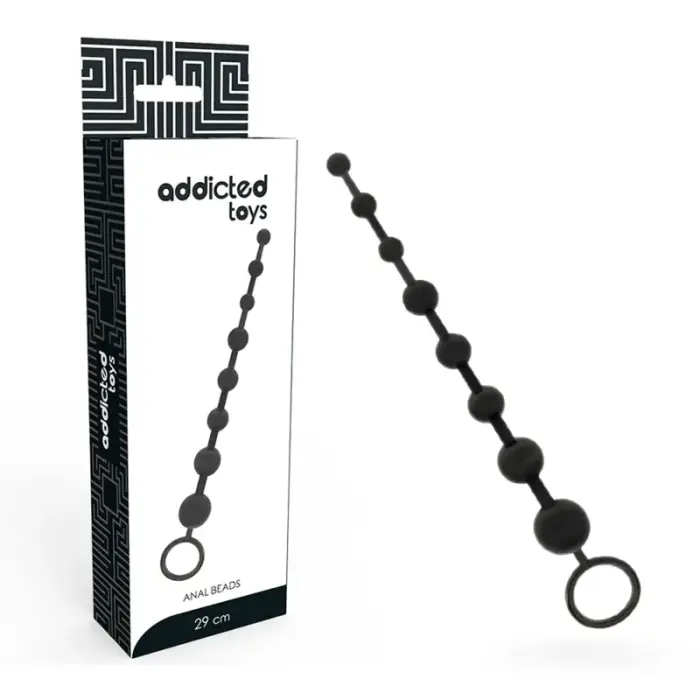 Addicted Toys Bead Chain – 29 cm (11.4″) – Black