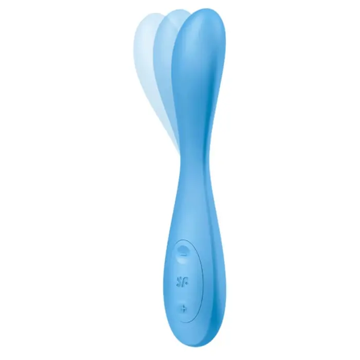 G taško Flex 4 Connect App vibratorius – 18 cm (7″) – rožinis