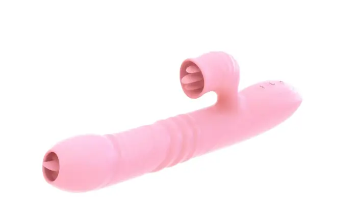 Wibrator-Fanny USB vibrators – rozā Foto 7