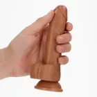 Kumer realistlik dildo munandite ja iminapaga – 15.5 cm (6″) — Foto 6