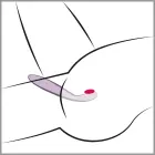 SVAKOM Cici 2 elastīgais vibrators – 18 cm (7″) – violets — Foto 11