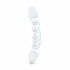 Gildo No. 31 divpusējs stikla dildo – 22 cm (8.7″) – caurspīdīgs — Foto 1