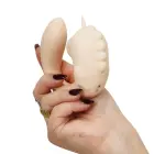 Unihorn C-Horse Coral Throb divējāds vibrators – 15 cm – Oranžs — Foto 6
