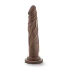 Dr. Skin Realistic Veined Dildo – 19 cm (7.5″) – Brown — Photo 2