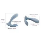 SVAKOM Erica Interactive Panty Vibrator – 10.4 cm (4.1″) – Blue — Photo 6