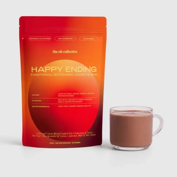 The Oh Collective Happy Ending Cacao 120g - Botanical Chocolate Blend