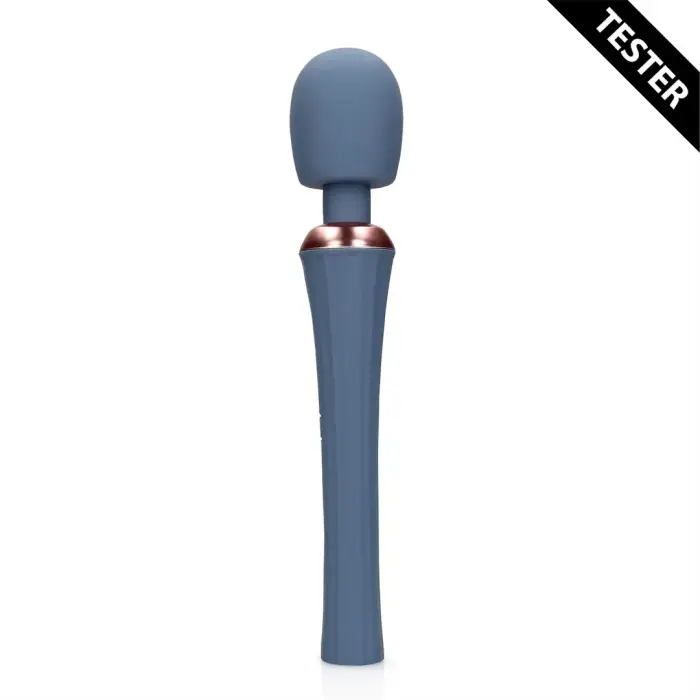 Мощный wand вибратор с неподвижной ручкой – Blue Nova