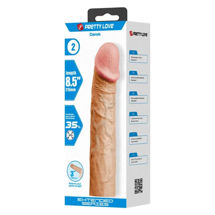 DEREK Penis Sleeve – 21.6 cm (8.5″)
