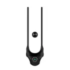 Nexus Forge Adjustable Vibrating Silicone Ring – Black – USB Rechargeable — Photo 2