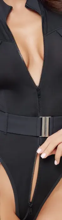 Cottelli COSTUMES policistes bodijs – melns – S Foto 6