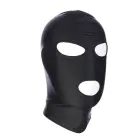 Black BDSM Hood Classic 3 Hole — Photo 2