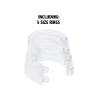 EXTREME by HIDDEN DESIRE elektrostimulācijas krūšturis – caurspīdīgs Foto 10