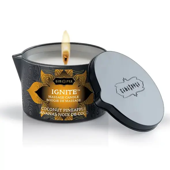 Kama Sutra Ignite массажная свеча – кокос и ананас – 170 г
