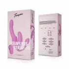 Teazers Strapless topelt anaaltapp kaugjuhtimispuldiga – 18 cm – roosa — Foto 9