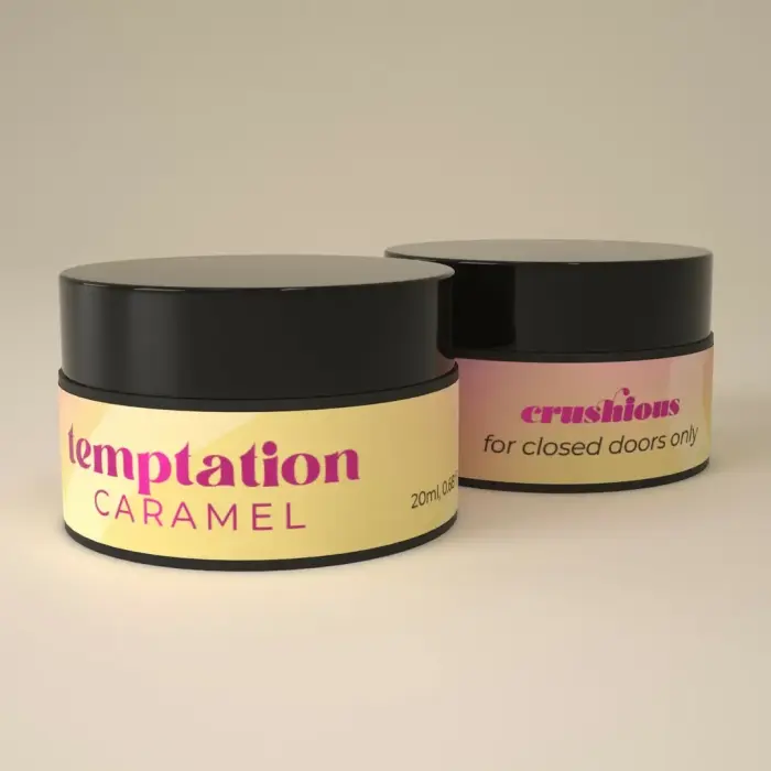 Crushious Temptation Massage Candle Toffee Caramel Aroma 20ml Pheromones