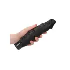 Реалистичный многоскоростной вибратор – 18 cm (7″) – черный — Фото 7