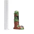 Kiotos Revolt Green Army 01 Medium – silikona dildo – 18 cm — Foto 6