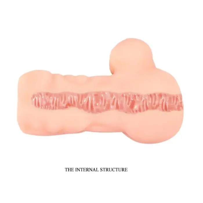 CRAZY BULL - ANDY - Реалистичный мастурбатор в стиле догги – телесный Фото num