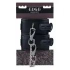 SPORTSHEETS EDGE Handcuffs – наручники – с мягкой подкладкой – чёрный – регулируемый – 12,7–27,9 см — Фото 1