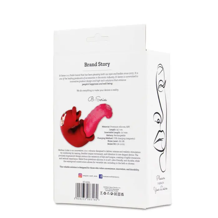 Medusa Licker – 3-in-1 licking vibrator