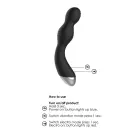 Силиконовый стимулятор ElectroShock G/P-Spot – 21 см – Черный — Фото 2